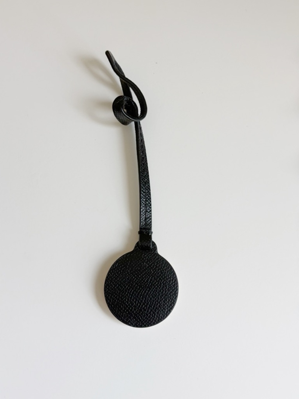 Michael Kors Black Leather Bag Charm - Picture 3 of 5